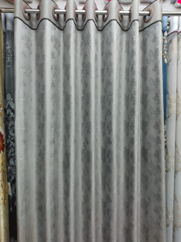 Velvet Curtain Of Flower Design - Image 2