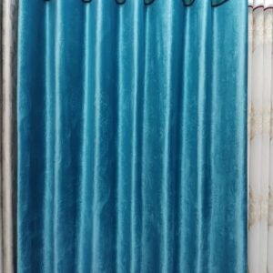 Velvet Curtain Of Flower Design